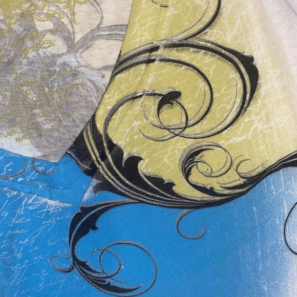 Uhlworks Women’s Triumph MC Airbrushed Design T Shirt - Picture 4 of 7